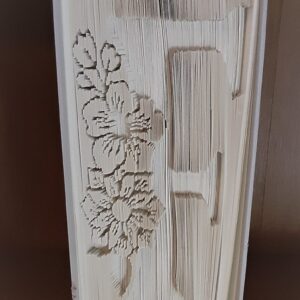 Made in Nevada Flower “F” Monogram Folded Book