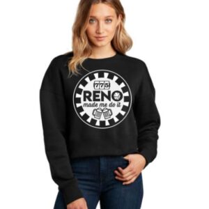 Product image of  Reno Made Me Do It Women’s Cropped Crew