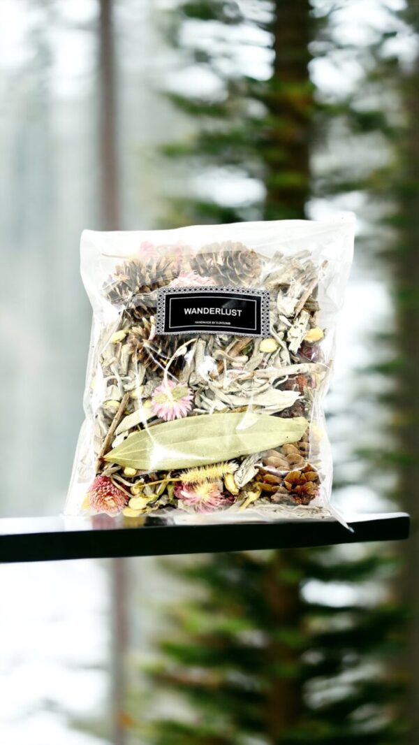 Product image of  Wanderlust, Wildflower & Sage, Naturally Scented, Loose Dried Flowers, Flower Confetti, Potpourri, 2 oz