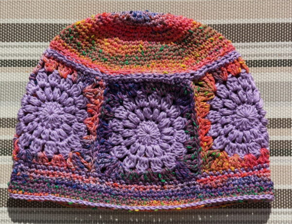Product image of  Blithe – Crocheted Hat With Granny Squares