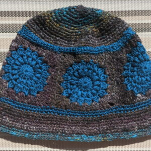 Made in Nevada Diskov – Crocheted Hat With Granny Squares