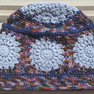 Made in Nevada Glassic – Crocheted Hat With Granny Squares
