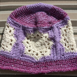 Made in Nevada Kozee – Crocheted Hat With Granny Squares