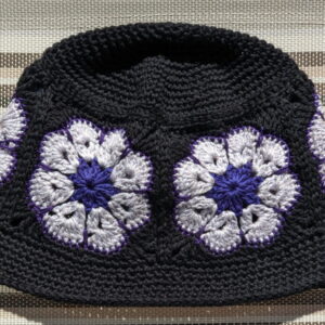 Product image of  Lavendope – Crocheted Hat With Granny Squares