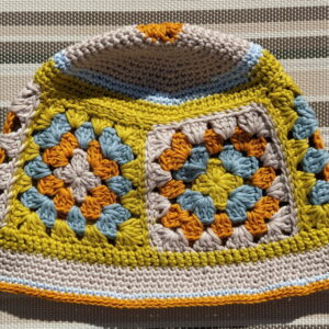 Made in Nevada Nats – Crocheted Hat With Granny Squares
