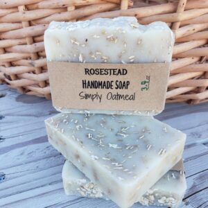 Made in Nevada Simply Oatmeal Cold Process Soap