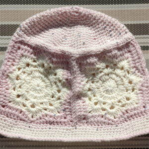 Made in Nevada Snobunny – Crocheted Hat With Granny Squares