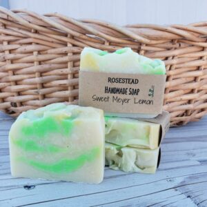 Made in Nevada Sweet Meyer Lemon Cold Process Soap