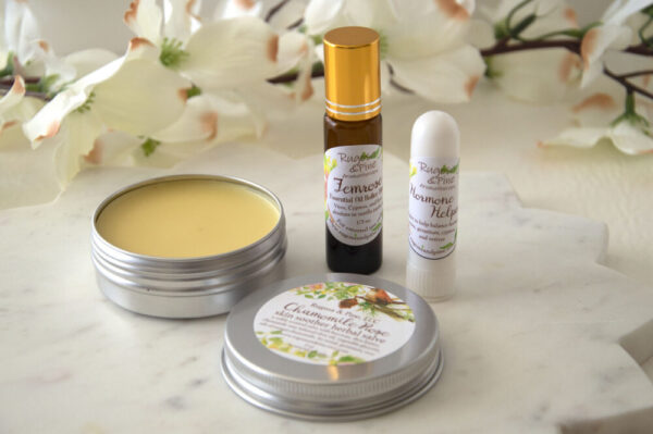 Product image of  Menopause Essential Oil Roller Inhaler Balm Comfort Set