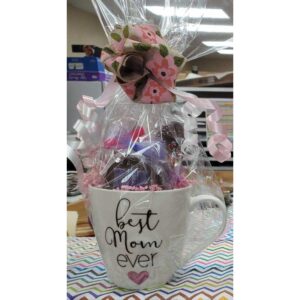 Mother’s Day Large Porcelain Mug filled with Goodies