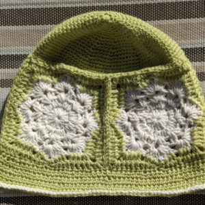 Made in Nevada Trysil – Crocheted Hat With Granny Squares