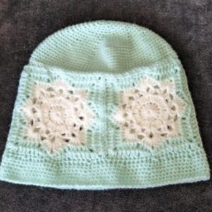 Made in Nevada Wrangell – Crocheted Hat With Granny Squares
