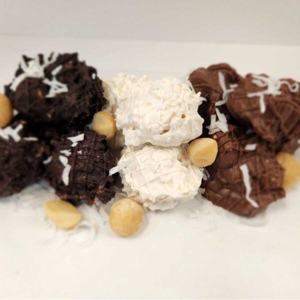 Made in Nevada Coconut Macadamia Nut Clusters