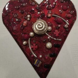 Made in Nevada Red Heart – metal wall art