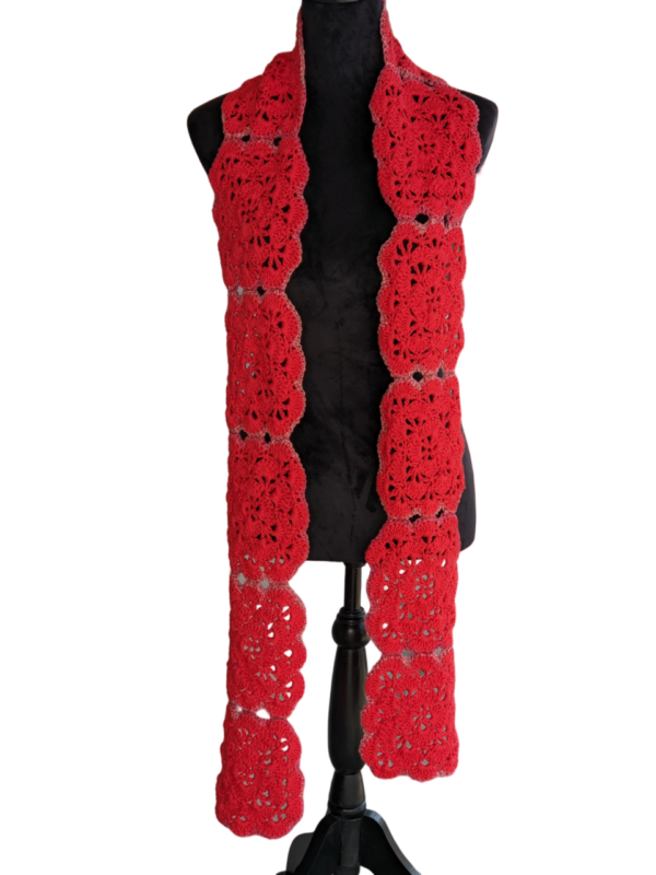 Product image of  Scarf, Hand Crocheted: Shell Shocked
