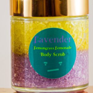 Product image of  Lavender Lemongrass Lemonade Organic Vegan Body Scrub