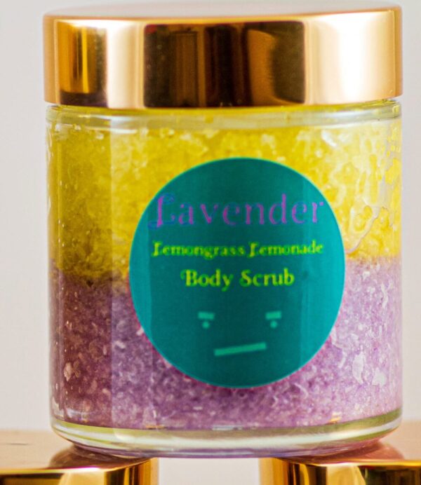 Product image of  Lavender Lemongrass Lemonade Organic Vegan Body Scrub