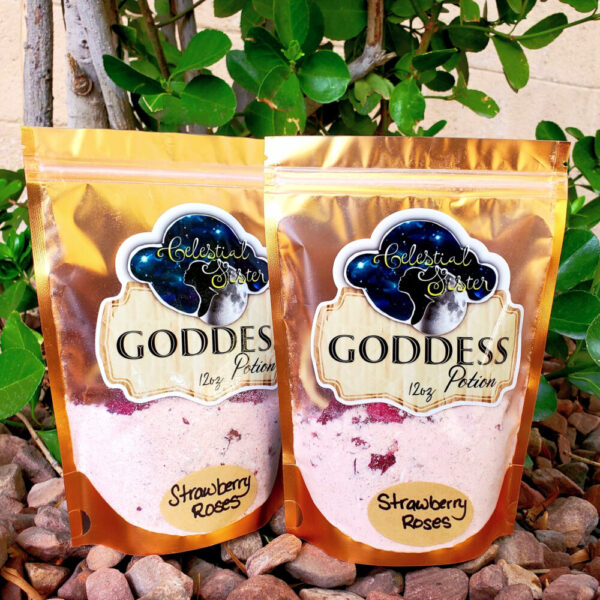 Product image of  Goddess Potion “Strawberry Roses” Luxury Milk Bath