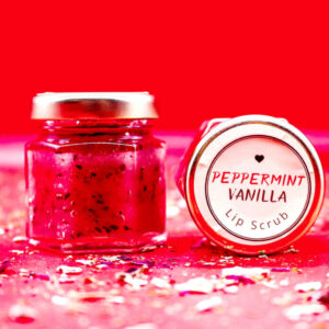 Product image of  Peppermint Vanilla Organic Vegan Lip Scrub 2oz