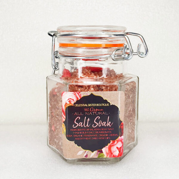 Product image of  “Chocolate Dipped Strawberries” Luxury Vegan Salt Soak