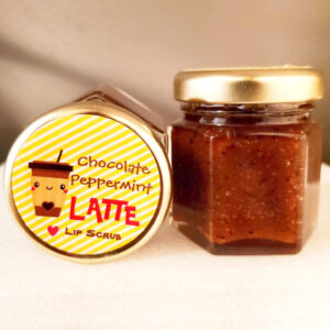 Product image of  Chocolate Peppermint Latte Organic Vegan Lip Scrub 2oz