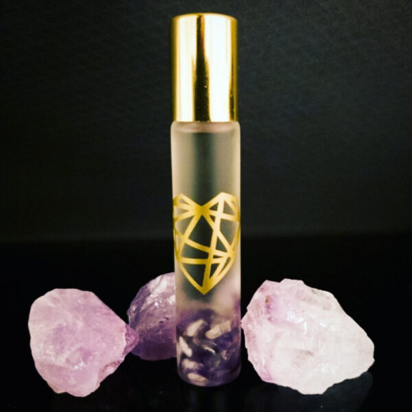 Product image of  Crystal-Infused Vegan Essential Oil Roller