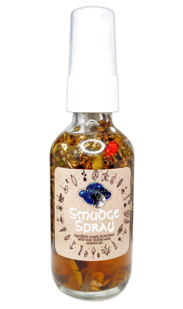 Product image of  Aura Cleansing “Smudge Spray” 100% Organic Vegan Herbal Apothecary Blend Sage Saging Alternative Smokeless Smudging Smoke Free