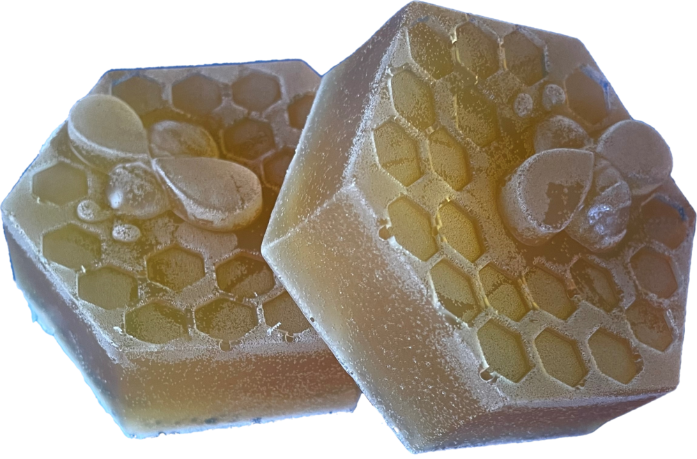 Honey Glycerin Soap Unscented Comb Form Made in Nevada