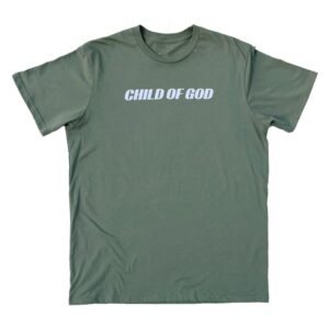 Product image of  Child of God, Men’s Short Sleeve T-Shirt in Olive Green