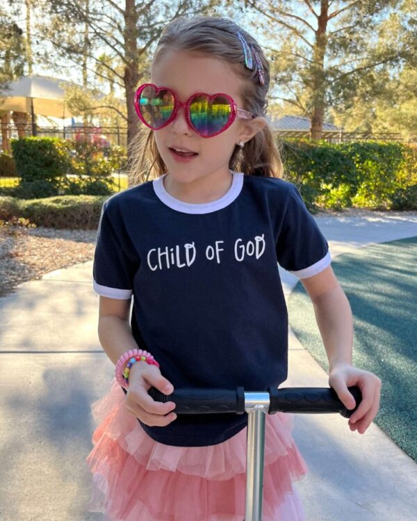 Product image of  Child of God, Toddler/Kid’s T-Shirt in Navy