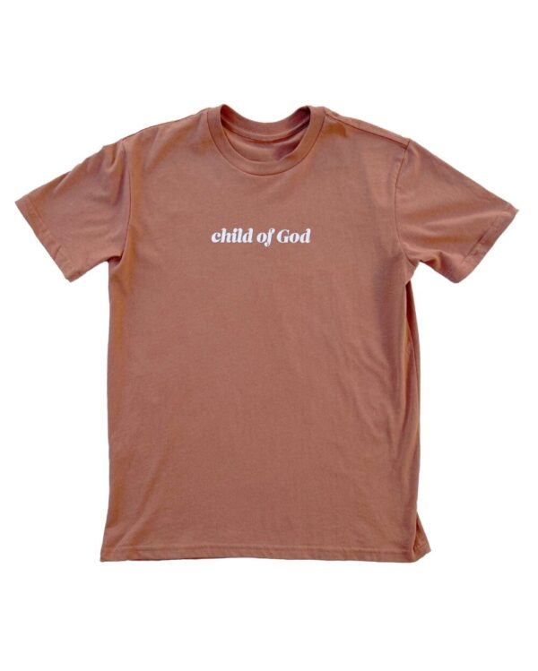 Product image of  Child of God, Women’s Short Sleeve T-Shirt in Cinnamon