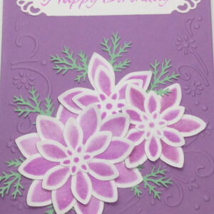 Product image of  Happy birthday in purple