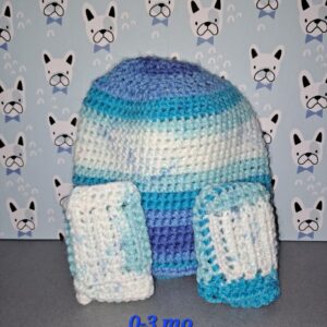 Product image of  Baby Beanie Mitten Set