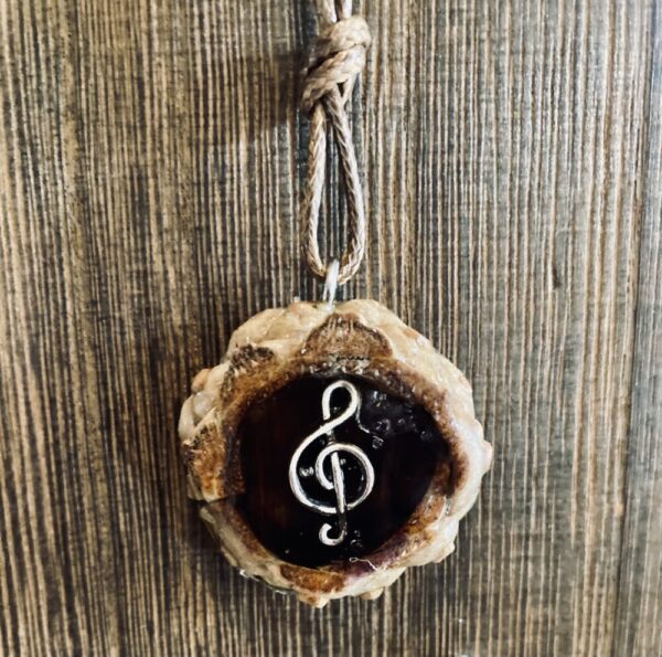 Product image of  Musical Jewelry – Pinecone & Resin Pendants