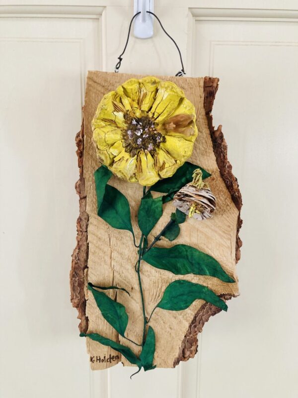 Product image of  Sunflower Pinecone Art