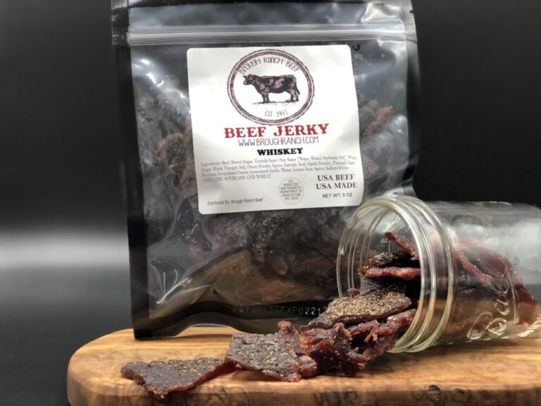 Whiskey Beef Jerky Made in Nevada