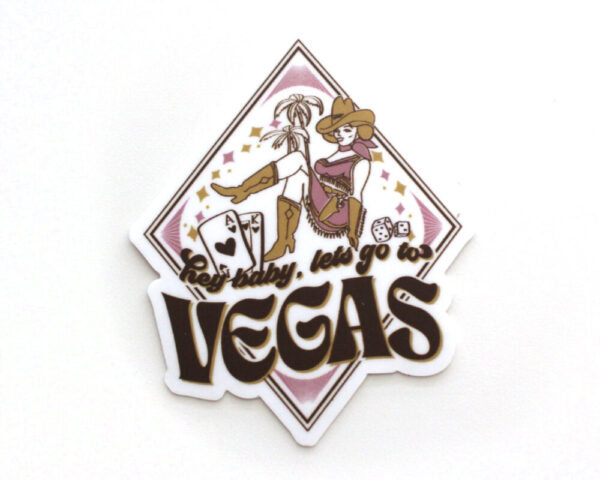 Product image of  Let’s go to Vegas (Vegas Vickie) Sticker