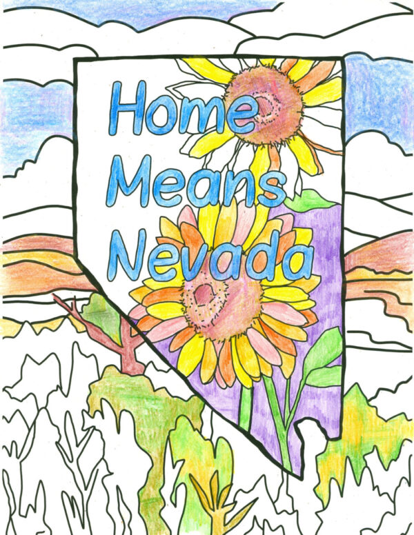 Product image of  Home Means Nevada Coloring Book