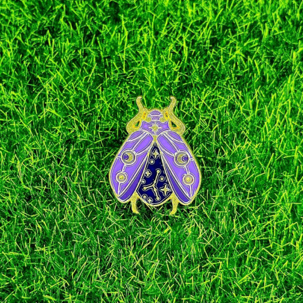 Product image of  “Sacred Scarab” Enamel Pin