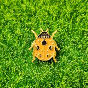 Product image of  “Moon Beetle” Enamel Pin