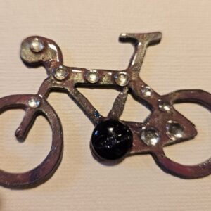 Product image of  Metal bicycle (pink) w bling