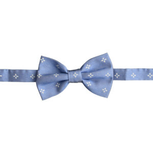 Product image of  Light Blue bowtie with white flowers