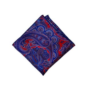 Product image of  Purple paisley with red pocket square