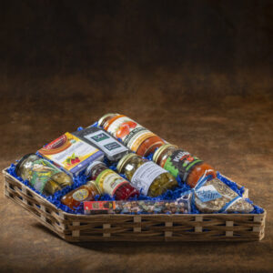 Product image of  Large woven Nevada shaped gift basket