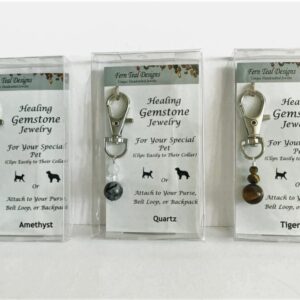 Product image of  Pet healing stone jewelry (set of 3) / purse pulls