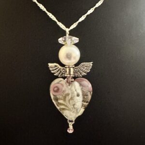 Product image of  Glass Heart Angel