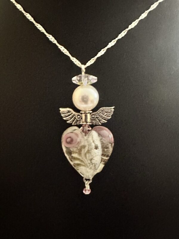 Product image of  Glass Heart Angel