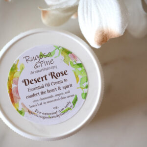Product image of  Desert Rose Essential Oil Aroma Cream Blend Heart And Spirit Comfort