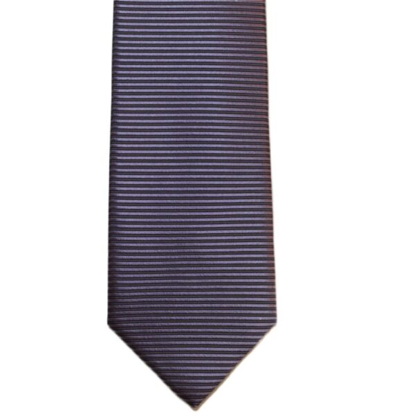 Product image of  Mauve with black horizontal stripes necktie