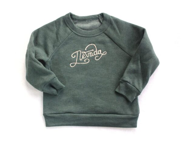 Nevada Chainstitch Embroidered Cozy Crewneck Sweatshirt (Kids)